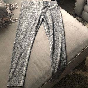 PINK grey yoga leggings